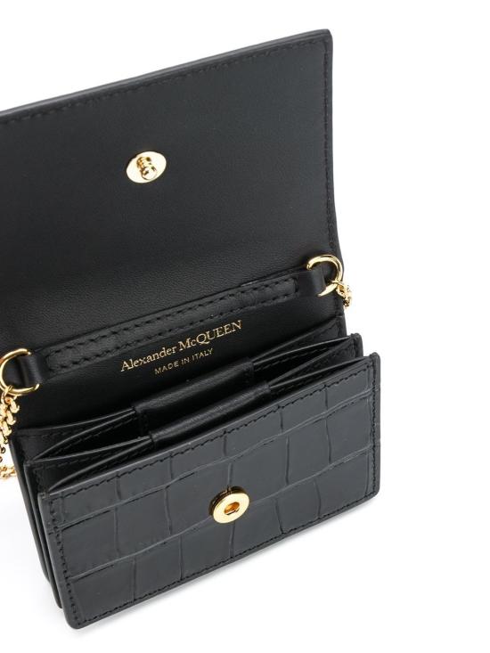  알렉산더 맥퀸 지갑 632032 1JM0G1000 Black - ALEXANDER MCQUEEN