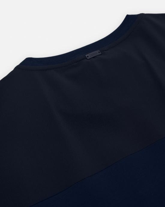 25SS 에르노 반팔 티셔츠 JG000233U 520039200 Blue navy - HERNO