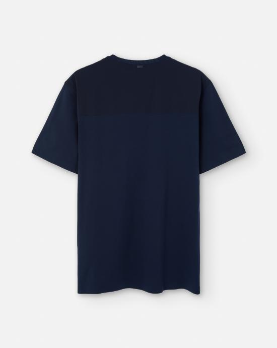 25SS 에르노 반팔 티셔츠 JG000233U 520039200 Blue navy - HERNO