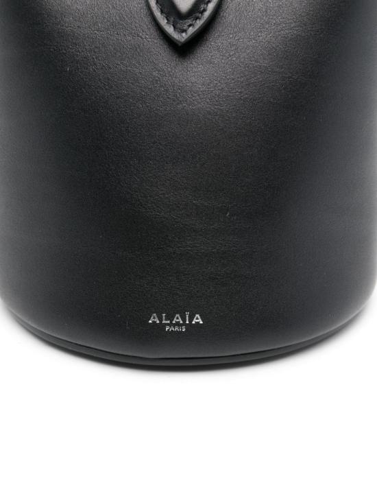 24FW 알라이아 토트백 AA1S02814CA515 999 Black - ALAIA
