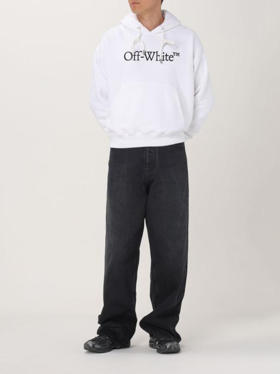 25SS 오프화이트 스웨터 OMBB085C99FLE012 0110 White - OFF WHITE