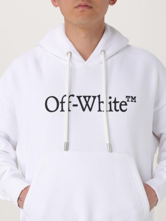 25SS 오프화이트 스웨터 OMBB085C99FLE012 0110 White - OFF WHITE
