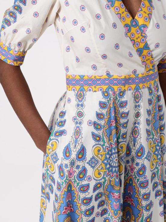 25SS 에트로 롱 원피스 WRHA017299SP5B1 X0800 Beige - ETRO