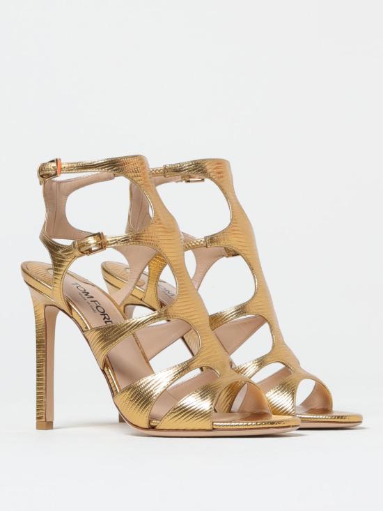 25SS 톰포드 샌들 W3613LCL232G 1Y023 Gold - TOMFORD