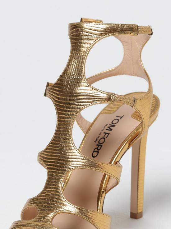 25SS 톰포드 샌들 W3613LCL232G 1Y023 Gold - TOMFORD