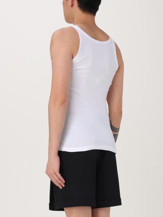 25FW 돌체앤가바나 민소매 티셔츠 M8C19JONN96 W0800 White - DOLCE & GABBANA