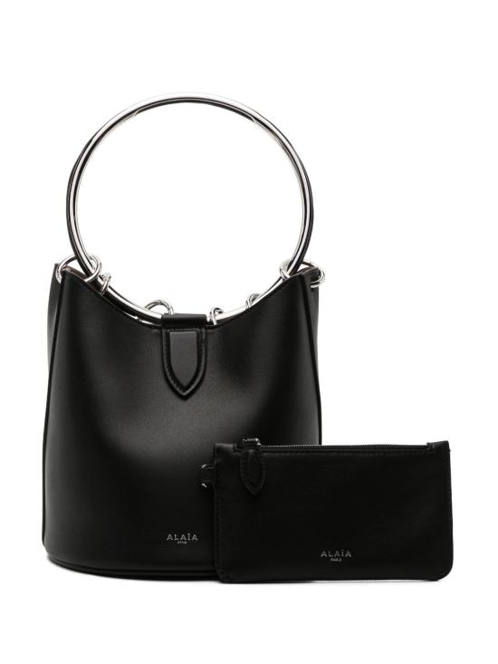 24FW 알라이아 토트백 AA1S02820CA515 999 Black - ALAIA