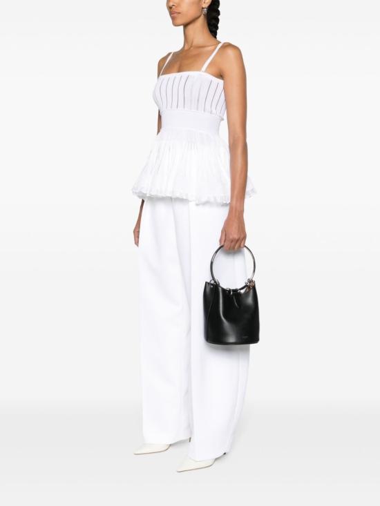 24FW 알라이아 토트백 AA1S02820CA515 999 Black - ALAIA