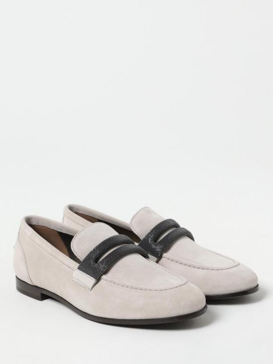 25SS 브루넬로 쿠치넬리 로퍼 MZSFC2861 C9593 Beige - BRUNELLO CUCINELLI