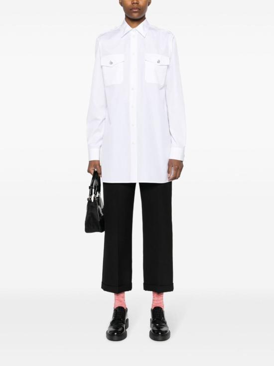  프라다 셔츠 P478GX 126LF0009 White - PRADA