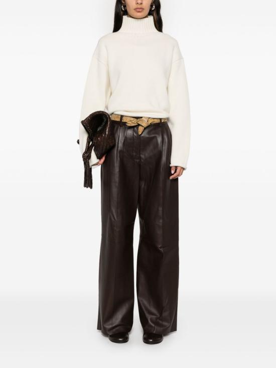 24FW 보테가베네타 스웨터 805953 V4O709071 White - BOTTEGA VENETA