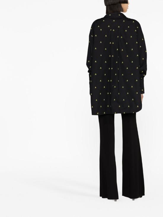  디 아티코 블라우스 231WCH04 C052R166 Black - THE ATTICO