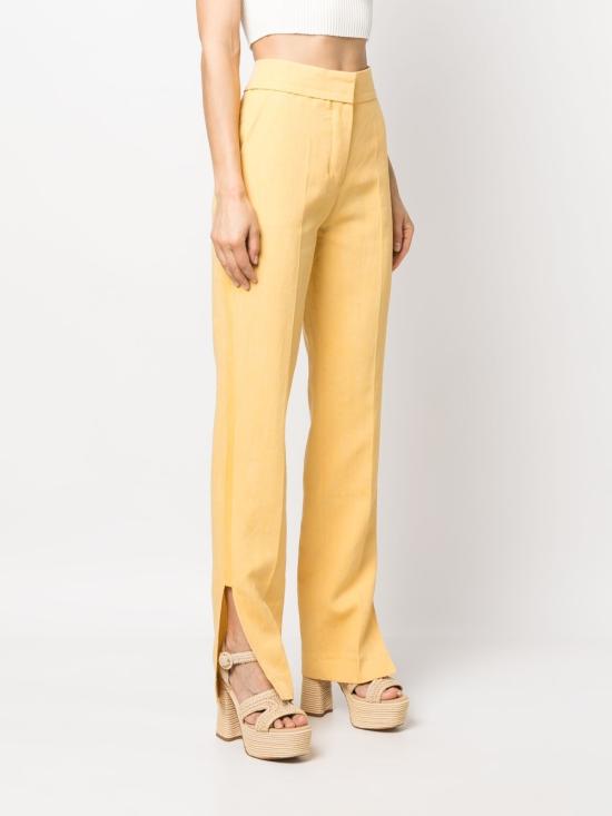  자크뮈스 스트레이트 팬츠 231PA038 1069YELLOW Yellow - JACQUEMUS