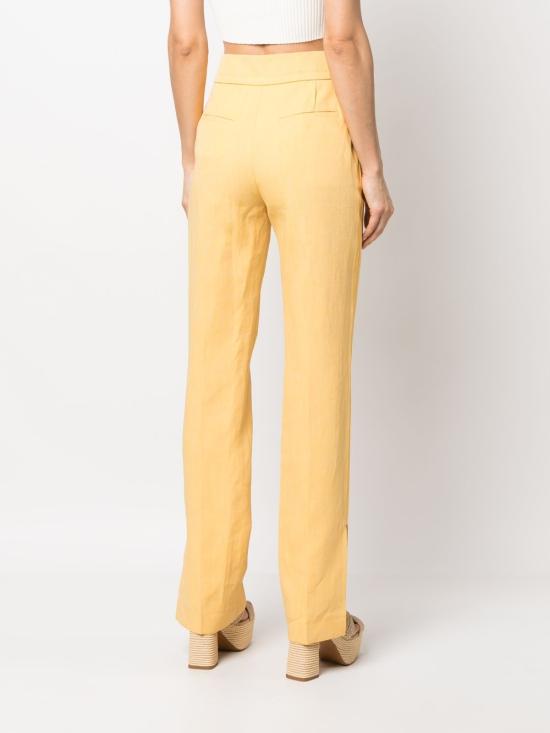  자크뮈스 스트레이트 팬츠 231PA038 1069YELLOW Yellow - JACQUEMUS