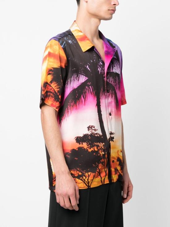  블루스카이인 반팔 셔츠 BS2301SH027 PRINTTROPICAL MultiColour - BLUE SKY INN