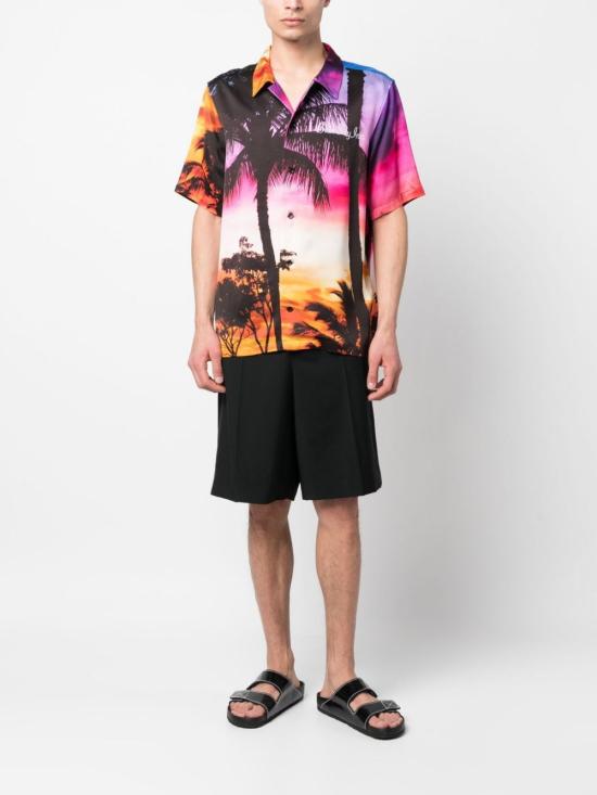  블루스카이인 반팔 셔츠 BS2301SH027 PRINTTROPICAL MultiColour - BLUE SKY INN