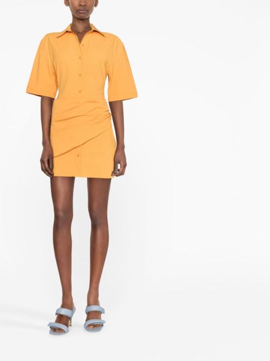  자크뮈스 숏 원피스 231DR053 1084ORANGE Orange - JACQUEMUS