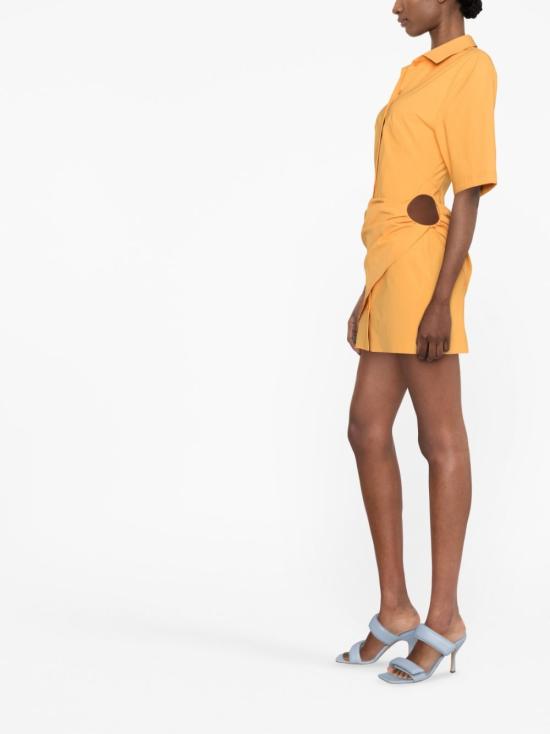  자크뮈스 숏 원피스 231DR053 1084ORANGE Orange - JACQUEMUS
