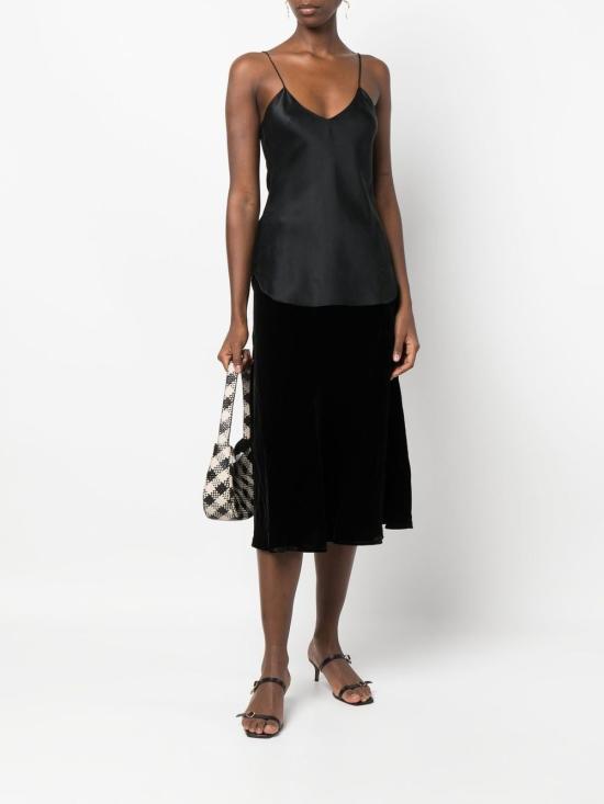  골드호크 미디 스커트 GH4676 BLACK Black - GOLD HAWK