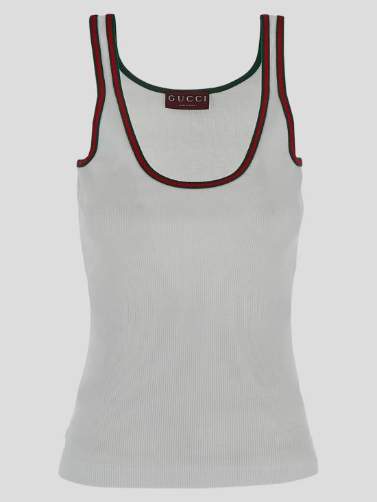 25SS 구찌 민소매 티셔츠 815851 XJG5O9692 White