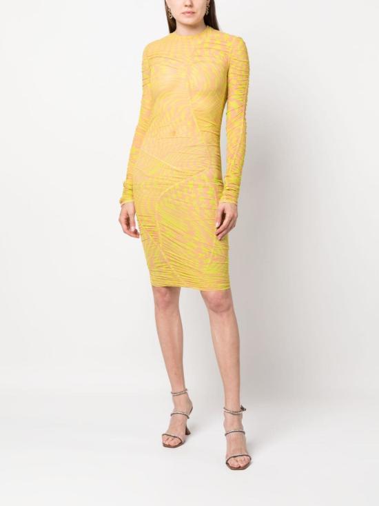  뮈글러 롱 원피스 23S1RO1372585 MS805 Green - MUGLER