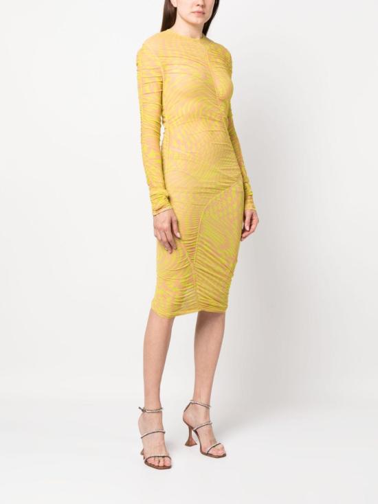  뮈글러 롱 원피스 23S1RO1372585 MS805 Green - MUGLER