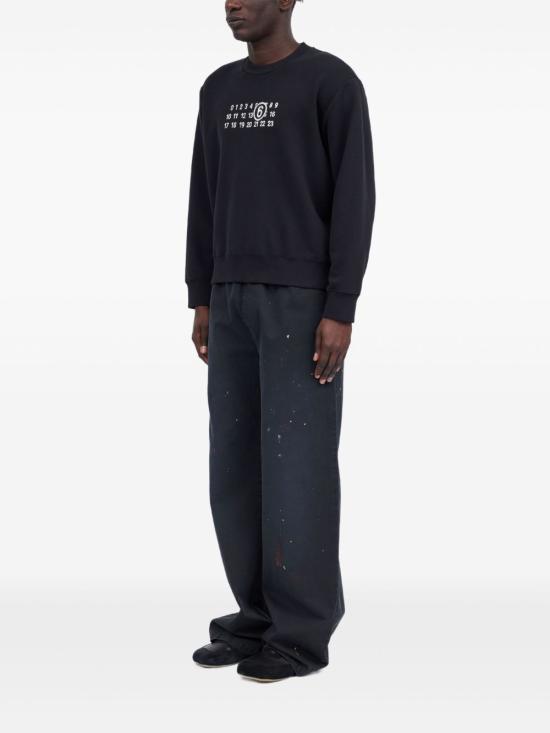 25SS MM6 메종마르지엘라 긴팔 티셔츠 SH2GU0021 M25004900 Black - MM6 MAISON MARGIELA