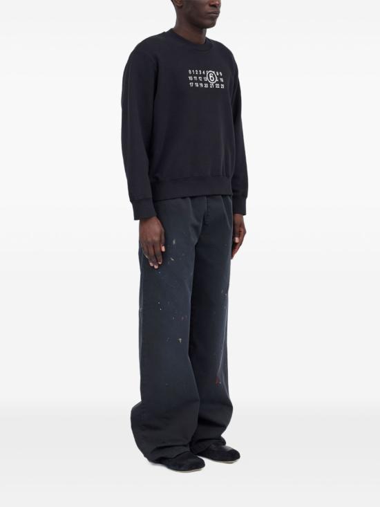 25SS MM6 메종마르지엘라 긴팔 티셔츠 SH2GU0021 M25004900 Black - MM6 MAISON MARGIELA