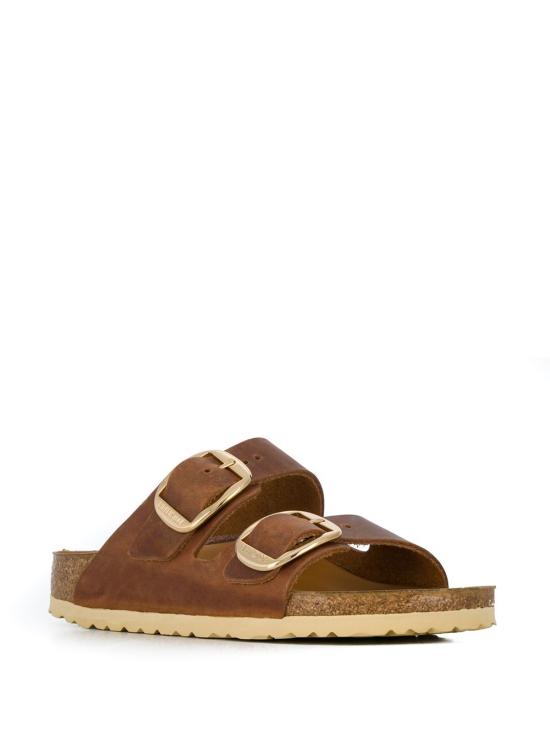 25SS 버켄스탁 뮬/슬리퍼 1011073 COGNAC Leather Brown - BIRKENSTOCK