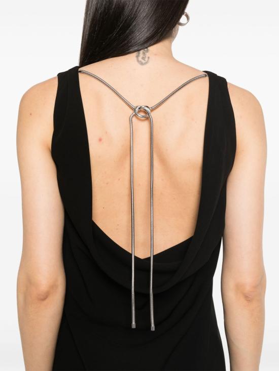 25SS 막스마라 롱 원피스 11221054600 004 Black - MAX MARA