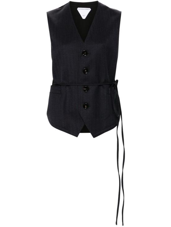 24FW 보테가베네타 가디건 794207 V36K01155 Black