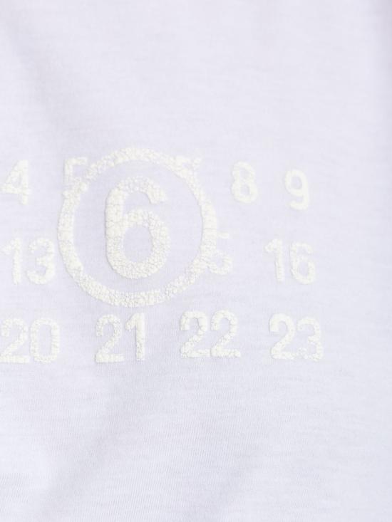 25SS MM6 메종마르지엘라 반팔 티셔츠 S62GD0202 M20115100 White - MM6 MAISON MARGIELA
