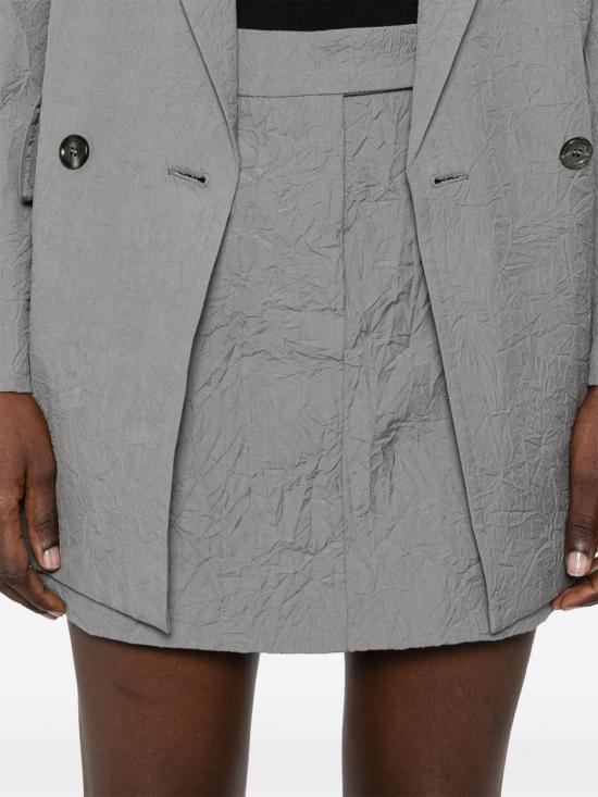 25SS 막스마라 숏 스커트 11101283600 002 Grey - MAX MARA