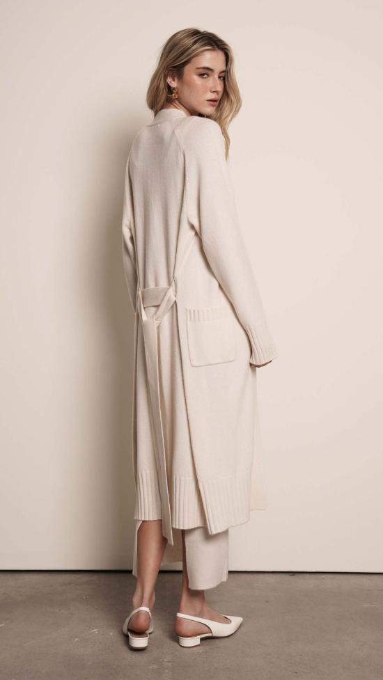  파렌테지 라운지 웨어 롱 캐시미어 더스터 - PARENTEZI