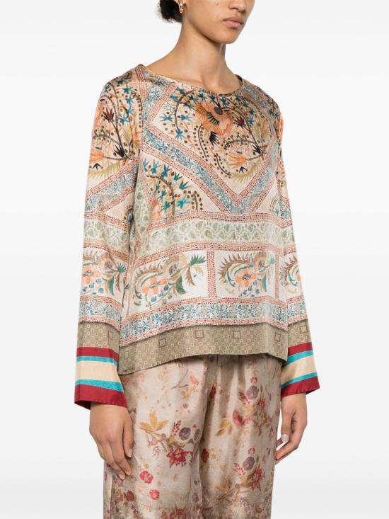 25SS 피에르루이마샤 긴팔 티셔츠 ALOE S CML10061 101514709 Beige - PIERRE LOUIS MASCIA