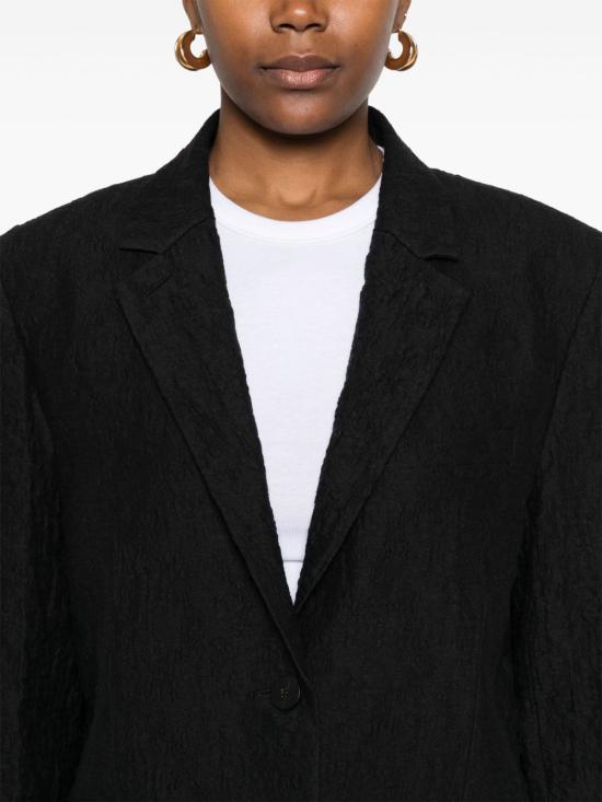 25SS 해리스와프런던 자켓 A2535PYM YM01 Black - HARRIS WHARF LONDON