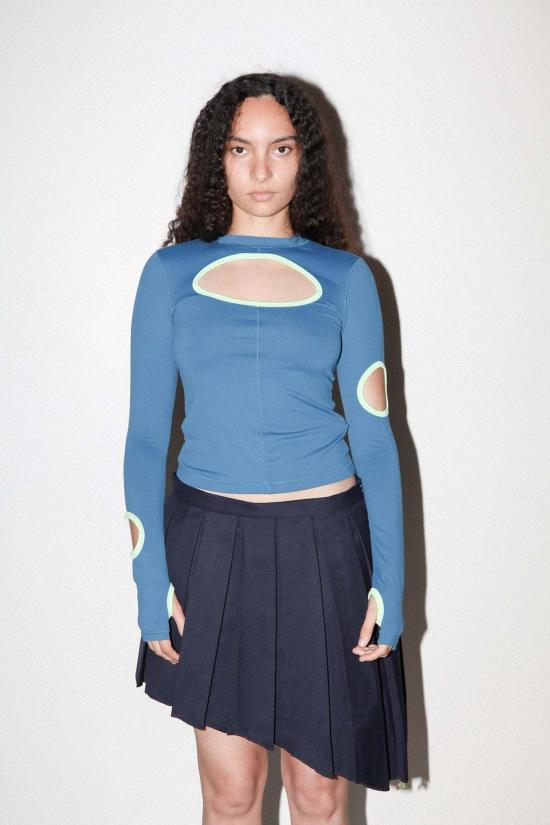  케이코 숏 스커트 Kk Co 비대칭 필드  황혼