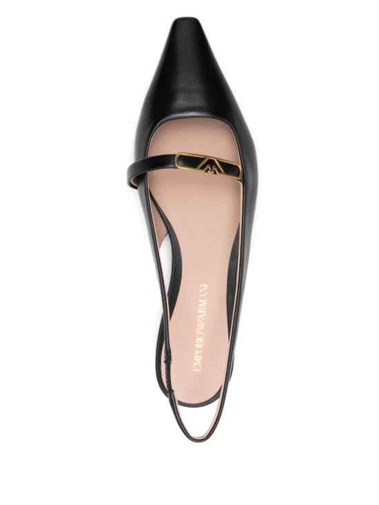 25SS 엠포리오 아르마니 플랫 슈즈 X3D301 XF27100002 Black - EMPORIO ARMANI