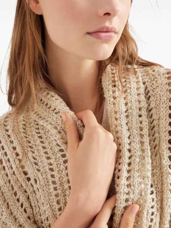 25SS 브루넬로 쿠치넬리 가디건 MEA393106 CBU80 Beige - BRUNELLO CUCINELLI