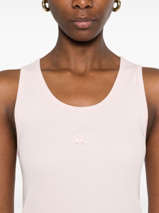 25SS 메종키츠네 민소매 티셔츠 MW00121 KJ01250140 Pink - MAISON KITSUNE