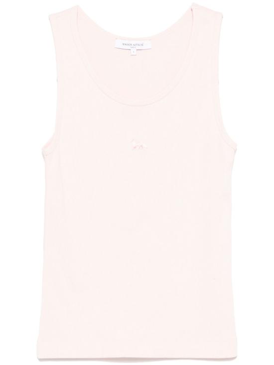 25SS 메종키츠네 민소매 티셔츠 MW00121 KJ01250140 Pink