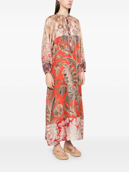 25SS 피에르루이마샤 롱 원피스 ALOE S AB11524 101514876 Brown - PIERRE LOUIS MASCIA