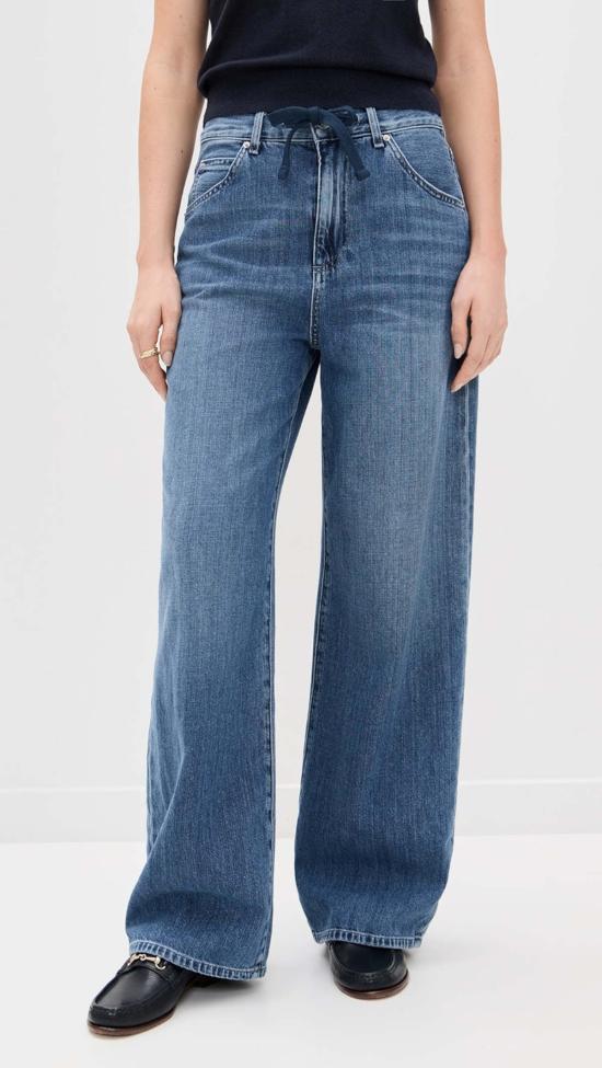  르장 데님 팬츠 르 장 루나 릴렉스드 장 코스트 투 코스트