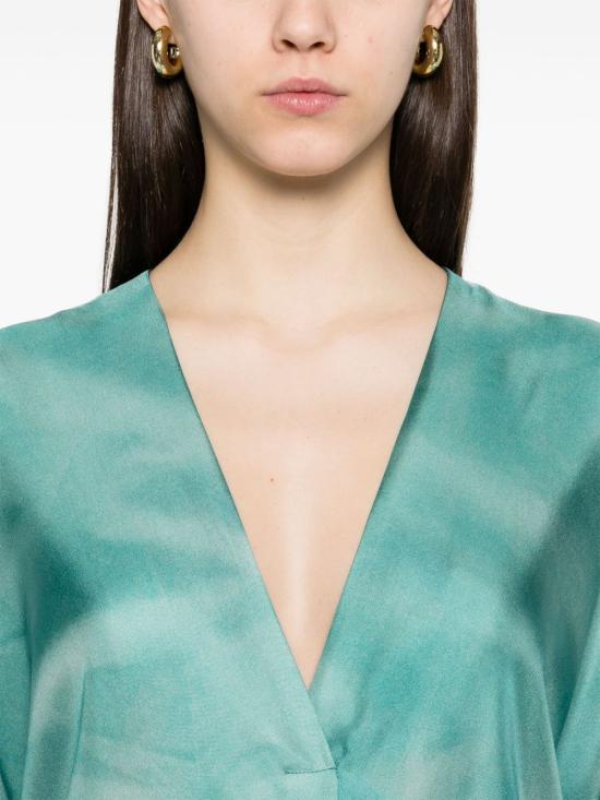 25SS 피에르루이마샤 롱 원피스 ALOE S AB12534 101515065 Clear Blue - PIERRE LOUIS MASCIA