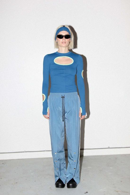  케이코 트레이닝/조거 팬츠 Kk Co 스플릿 트랙 팬트 레이크 - KKCO