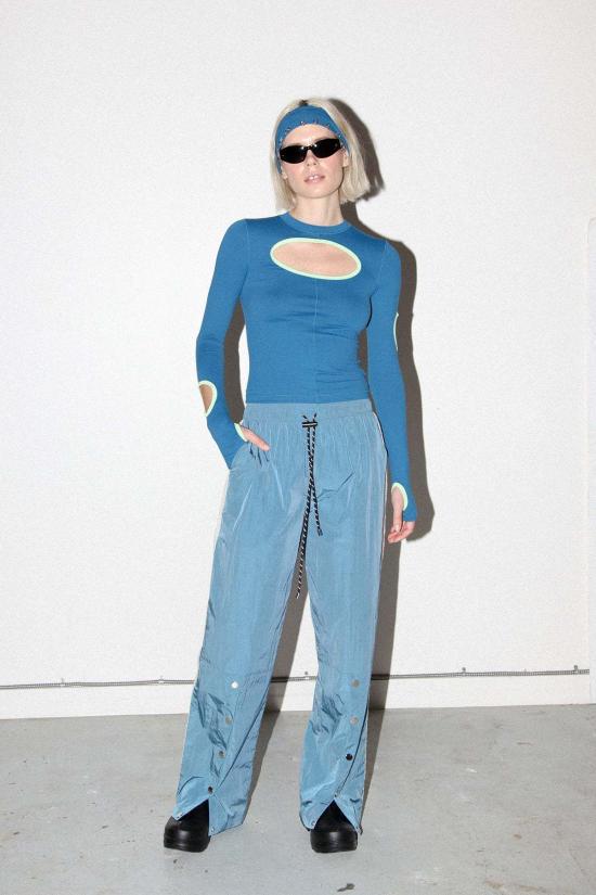  케이코 트레이닝/조거 팬츠 Kk Co 스플릿 트랙 팬트 레이크 - KKCO