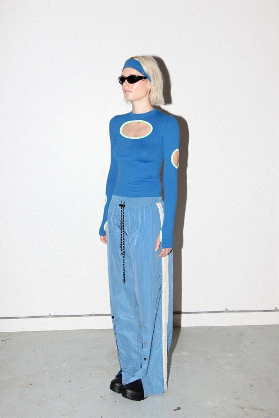  케이코 트레이닝/조거 팬츠 Kk Co 스플릿 트랙 팬트 레이크 - KKCO