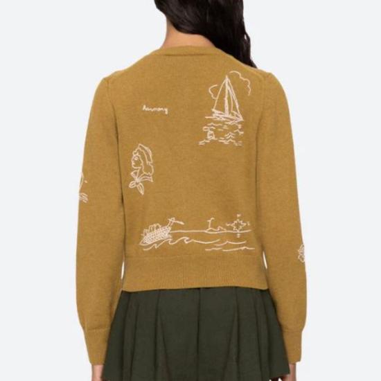  씨뉴욕 가디건 씨 나이 클라이드 라이트하우스 카디건 - SEA NY