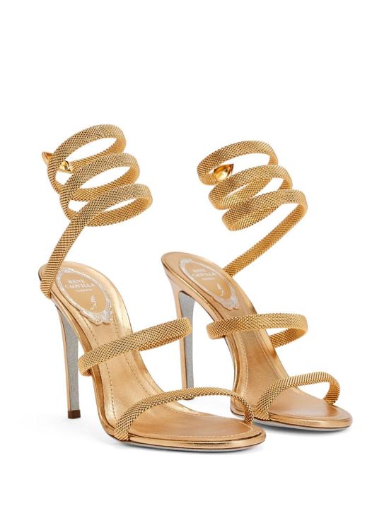 25SS 르네 카오빌라 샌들 C12383 105 NA01L013 Golden - RENE CAOVILLA
