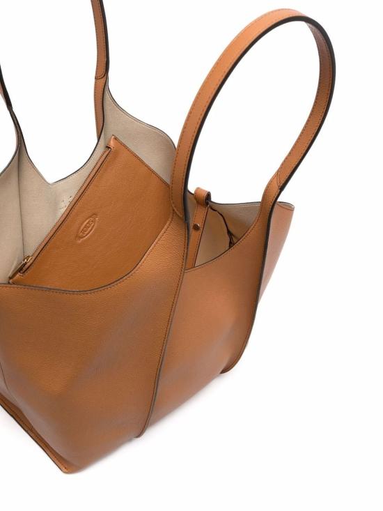 25SS 토즈 가방 XBWTSBA0200 Q8ES410 Leather Brown - TODS